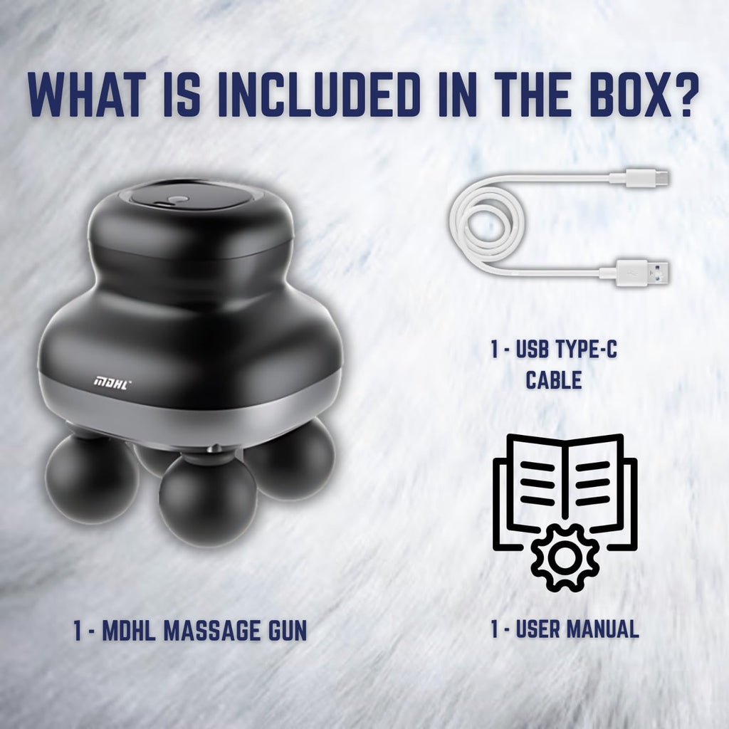 MDHL Four Headed Massager - MD-XY-19