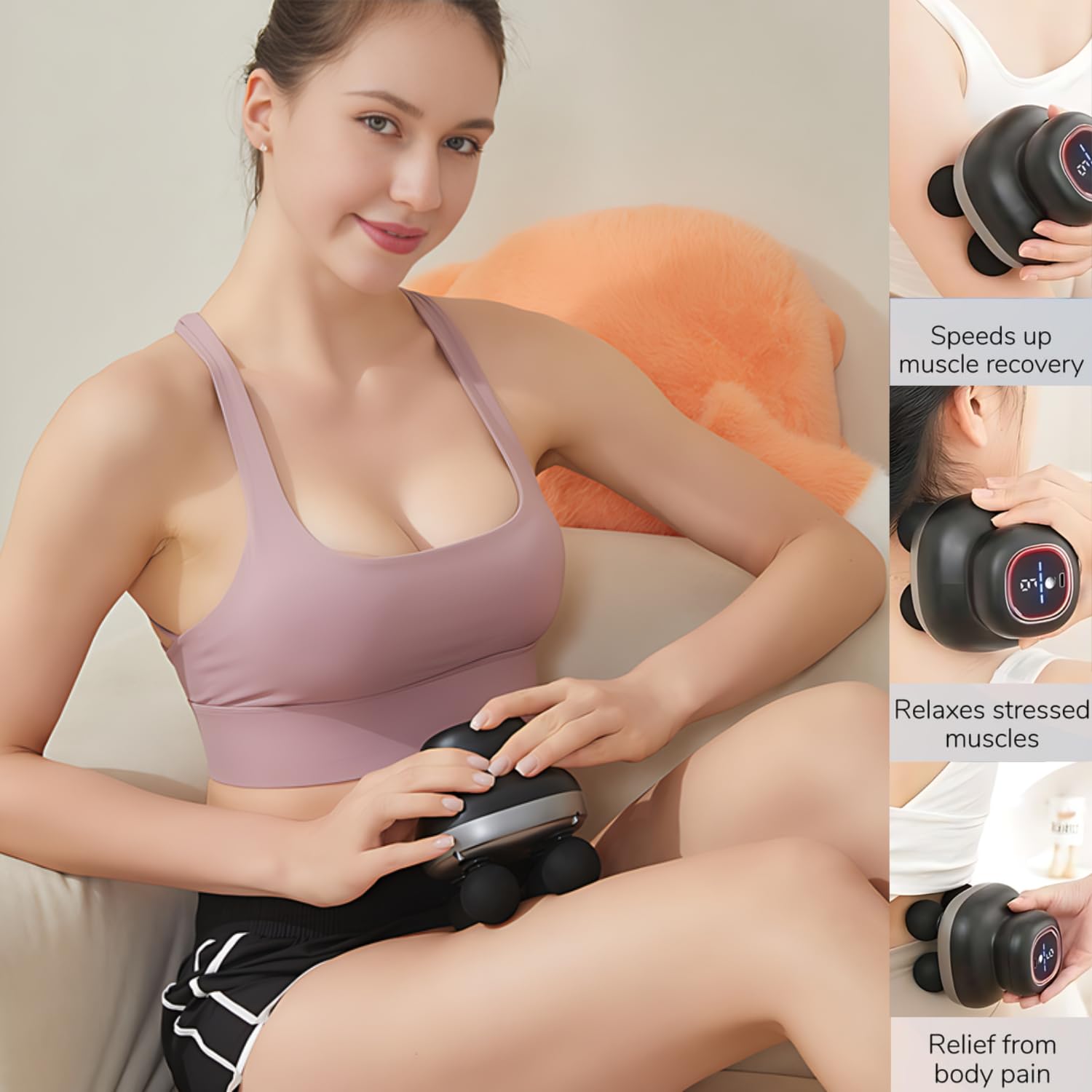 MDHL Four Headed Massager - MD-XY-19