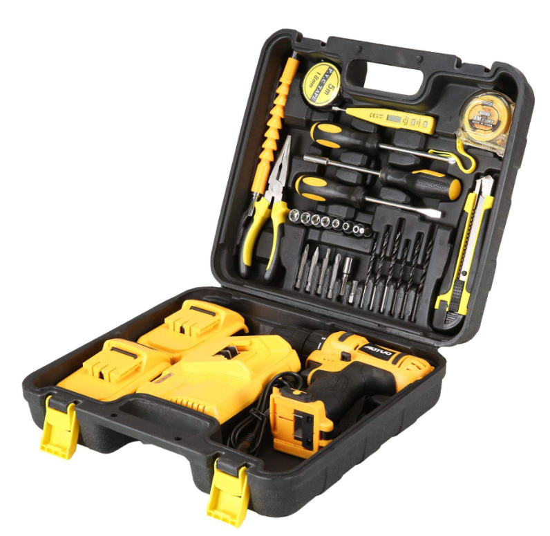 MDHL Lithium-ion Cordless Drill Machine & Hand Tools Set - LDWZ-002