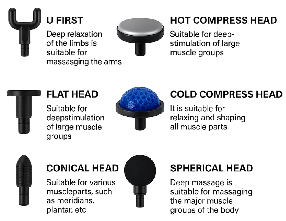 MDHL MD-XY-18 Warm Compress Massage Gun – Deep Tissue Hot & Cold Therapy Massager