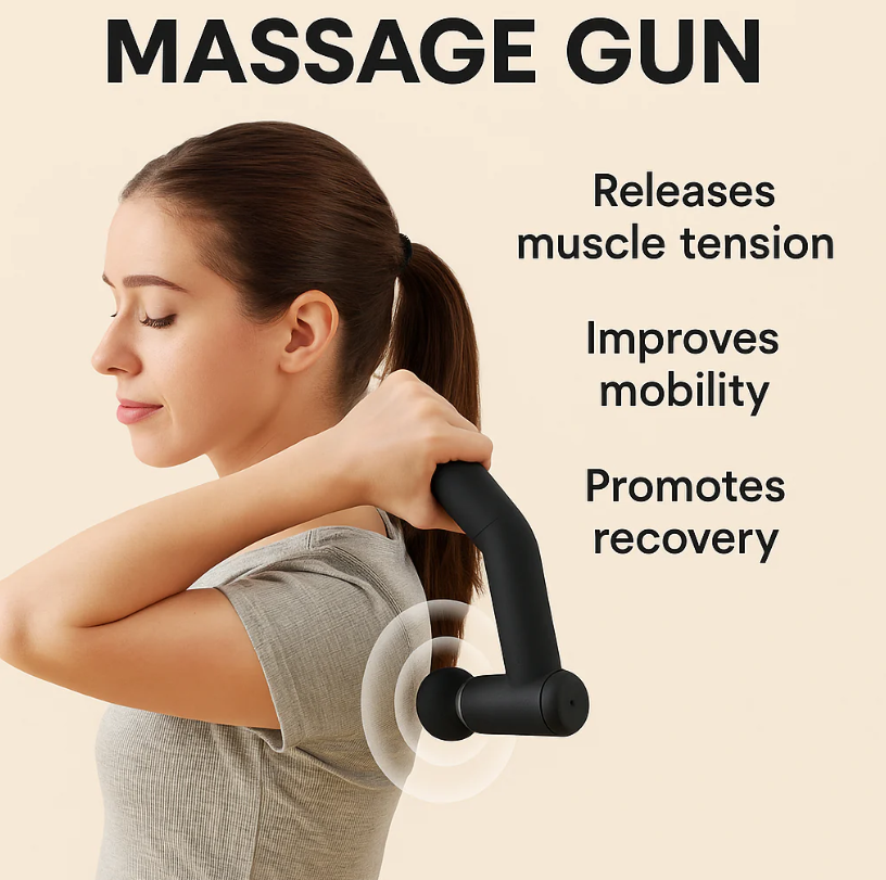 MDHL MD-XY-18 Warm Compress Massage Gun – Deep Tissue Hot & Cold Therapy Massager