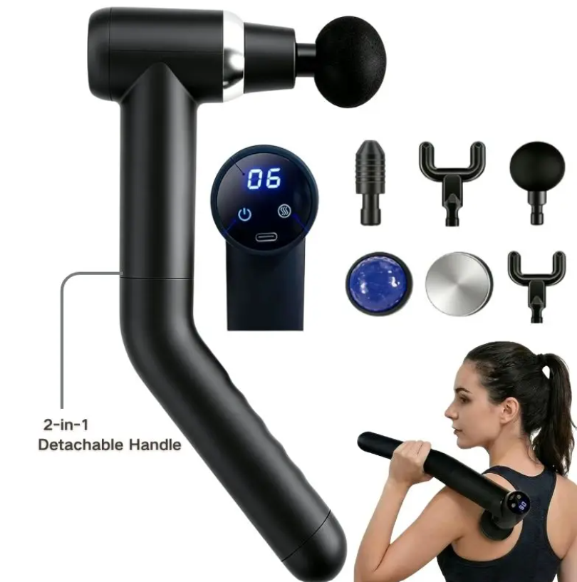 MDHL MD-XY-18 Warm Compress Massage Gun – Deep Tissue Hot & Cold Therapy Massager