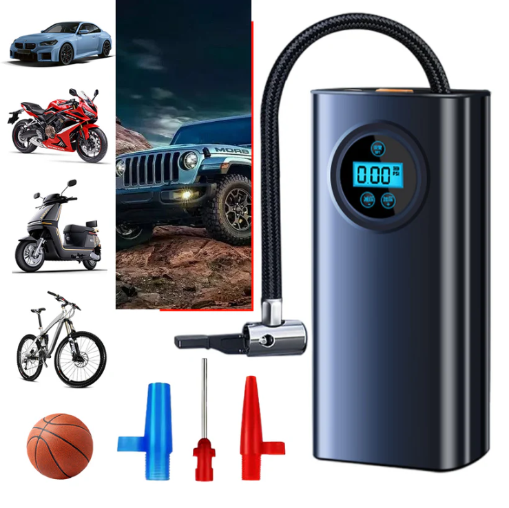 MDHL Portable Car Tire Inflator – Cordless Air Compressor (MD-CQB002)