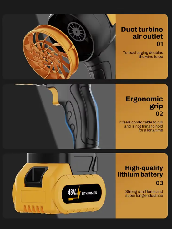 MDHL Turbine Violent Blower (Variable Speed) - HJ-002